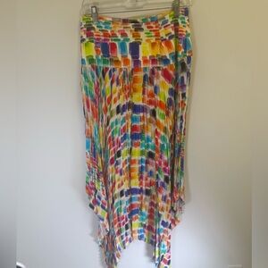 Alexis Midi Accordion Pleated Skirt